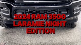 Walk Around  2024 Ram 3500 Laramie Night Edition [upl. by Randal680]