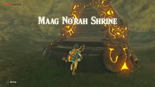 Botw  Maag NoRah Shrine Location [upl. by Pelag]