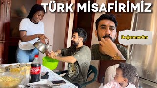 Türkiye’den gelen misafirimizin yemeklerimize tepkisi cakaritofirarda9326 [upl. by Delcina650]