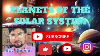 Planets Of The Solar SystemPlanets  Solar System सौर्यमण्डल  ग्रह  By Bpz Bhuvan [upl. by Nivak]