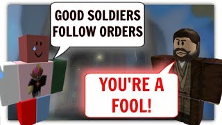 ROBLOX Trolling at a Star Wars Game 2 [upl. by Amleht]