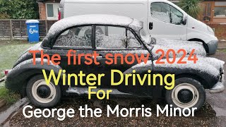 Morris Minor George Winter Has arrived [upl. by Dorrehs766]