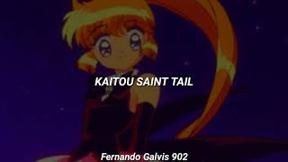 Kaitou Saint Tail 🎩 Opening Latino Letra [upl. by Eahsed]