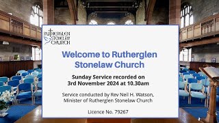 Rutherglen Stonelaw Church 031124 [upl. by Aynwat]