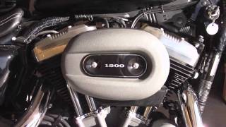 2009 Nightster Stock Exhaust [upl. by Nicki358]