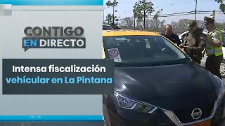 LA PINTANA Multan a taxista por exceso de pasajeros  Contigo en Directo [upl. by Nodaj]