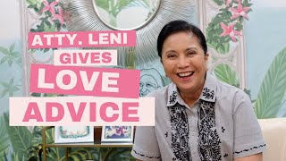 Atty Leni Gives Love Advice  Leni Robredo [upl. by Drusilla]