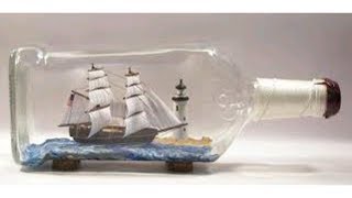 how to make a ship in the bottle [upl. by Swetiana]