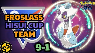 Foslass Lead is INSANE in HISUI CUP Team Pokemon Go Battle League Season 17 2024 [upl. by Soneson741]