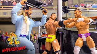 LA Knight vs MJF  No Disqualification Action Figure Match [upl. by Eulaliah]