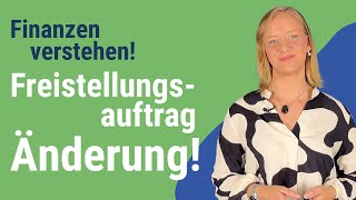 Wichtige Änderung bei dem Freistellungsauftrag  2023 [upl. by Airyk]