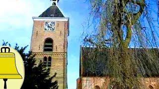 Uithuizen Groningen Kerkklokken Hervormde kerk Glocke 1amp2 [upl. by Anitsrihc263]