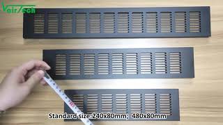 Air vent grill aluminum air ventilation vent grilles for kitchen cabinet [upl. by Dranoel]