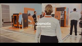 Motek  Bondexpo Stuttgart 2023  Innovation in Dosing Technology  dosmatix [upl. by Eetnuahs371]