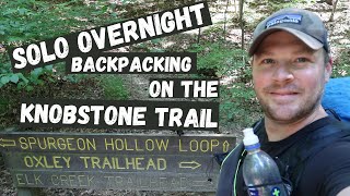 Solo backpacking  Knobstone Trail [upl. by Zinck]