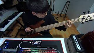 Dorian Bass  Anomalie  New Space Bass Cover [upl. by Hinch]