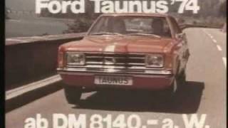 Historischer Werbefilm über den Ford Taunus 1973 [upl. by Isus]