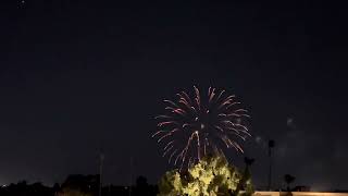 4th of July Fireworks Moon Valley Phoenix Arizona Wednesday July 3rd 2024 845 pm [upl. by Moonier]