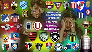 REACCIÓN AL SORTEO DE LA COPA LIBERTADORES 2024 FASE DE GRUPOS  REACT AO SORTEIO [upl. by Haroppizt]