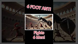 ANCIENT ROMAN FIGHT 6ft ANT VS 6 1ft MEN science somethingnerdy [upl. by Inek293]