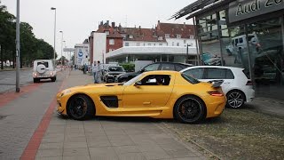 Mercedes SLS AMG Black Series Solarbeam 0100 full throttle acceleration [upl. by Inafetse]