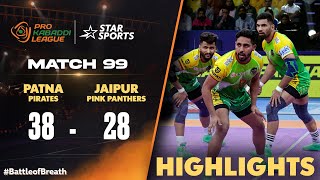 PatnaPirates won valiantly against JaipurPinkPanthers  ProKabaddiOnStar HIGHLIGHTS [upl. by Othilie]