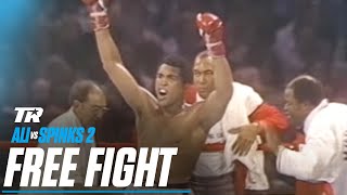 Muhammad Ali vs Leon Spinks 2  FREE FIGHT  Happy Birthday Muhammad Ali [upl. by Pail]