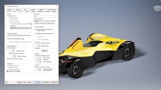 Basic Startup Application Options Setup  Autodesk Inventor [upl. by Chip]