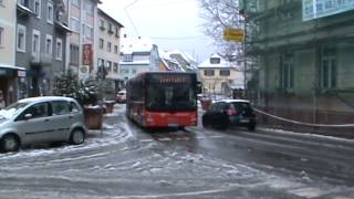 Bus STAU in Neckargemünd am Hanfmarkt [upl. by Swift]