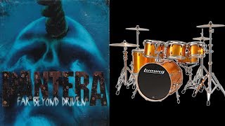 Im Broken  Pantera  Backing Track for Drums [upl. by Meil532]