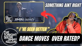 지민 Jimin Who  The Tonight Show Starring Jimmy Fallon REACTION [upl. by Nodle682]