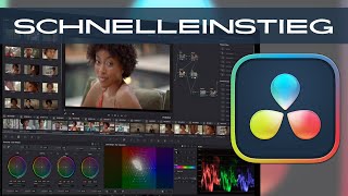 DaVinci Resolve 19 Schnelleinstieg Tutorial für Anfänger deutsch 2024 [upl. by Herv112]