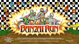 Willliams™ Pinball Volume 8  Banzai Run™ Announcement Trailer [upl. by Gristede854]