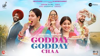 Godday Godday Chaa Official Trailer  Sonam Bajwa  Tania  Gitaj Bindrakhia  Gurjazz  Vijay Kumar [upl. by Eelarual]