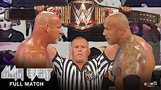 The Rock vs Goldberg WWE Title Match Feb 21 2021 [upl. by Frayda]