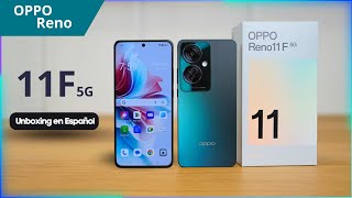 OPPO Reno 11F 5G Unboxing en Español [upl. by Gladis]