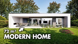 small modern house design  WALKTHROUGH amp FLOOR PLAN [upl. by Altheta689]