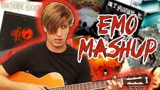 15 Most Emo Songs Ever  One Minute Mashup 28 [upl. by Nylavad]