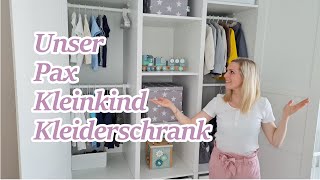 Kleinkind Kleiderschrank 💙 Ikea Pax Kinderzimmer organisieren  5 Vorteile 👶I Alinasfamilytime [upl. by Mcroberts]