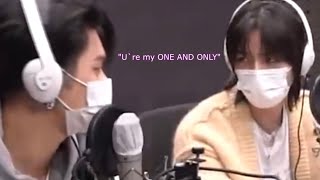 Yeongyu x Beomjun radio moments Beomgyu admires Yeonjun • Бомджуны Бомгю любуется Ёнджуном [upl. by Maye]