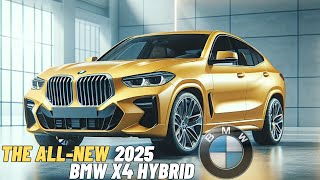 The AllNew 2025 BMW X4 Hybrid Official Reveal  FIRST LOOK [upl. by Tatiania]