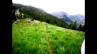 Becchi Rossi  Freeride in Valle Stura Piedmont  MTB [upl. by Marleah93]