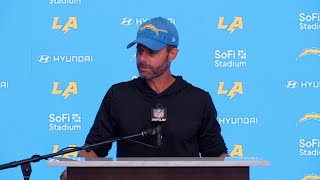 Brandon Staley Postgame Press Conference Preseason vs Saints  LA Chargers [upl. by Airetahs732]