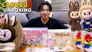 LABUBU UNBOXING  GIVEAWAY Exciting Macaron and Have a Seat [upl. by Eednam]