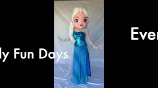 DIY HIRE Costume Elsa  Costume Hire Gippsland [upl. by Ahsenroc]