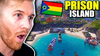 I Created a PRISON Colony Island in the Caribbean Tropico 6 [upl. by Ainesej]