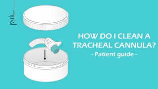 How do I clean a tracheal cannula  Animation  Fahl MedizintechnikVertrieb GmbH [upl. by Sedgewake336]