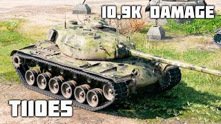 T110E5 WoT – 3Kills 109K Damage [upl. by Balkin736]