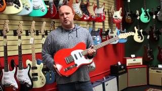 GampL ASAT Classic S Fullerton Red at wwwseattleguitarstorecom [upl. by Miarfe]