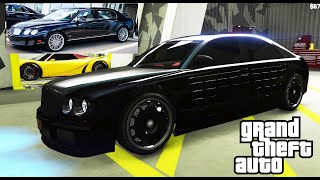 Cognoscenti 55 Armored  Bentley Continental Flying Spur How to customize it  GTA 5 Online REVIEW [upl. by Carhart]